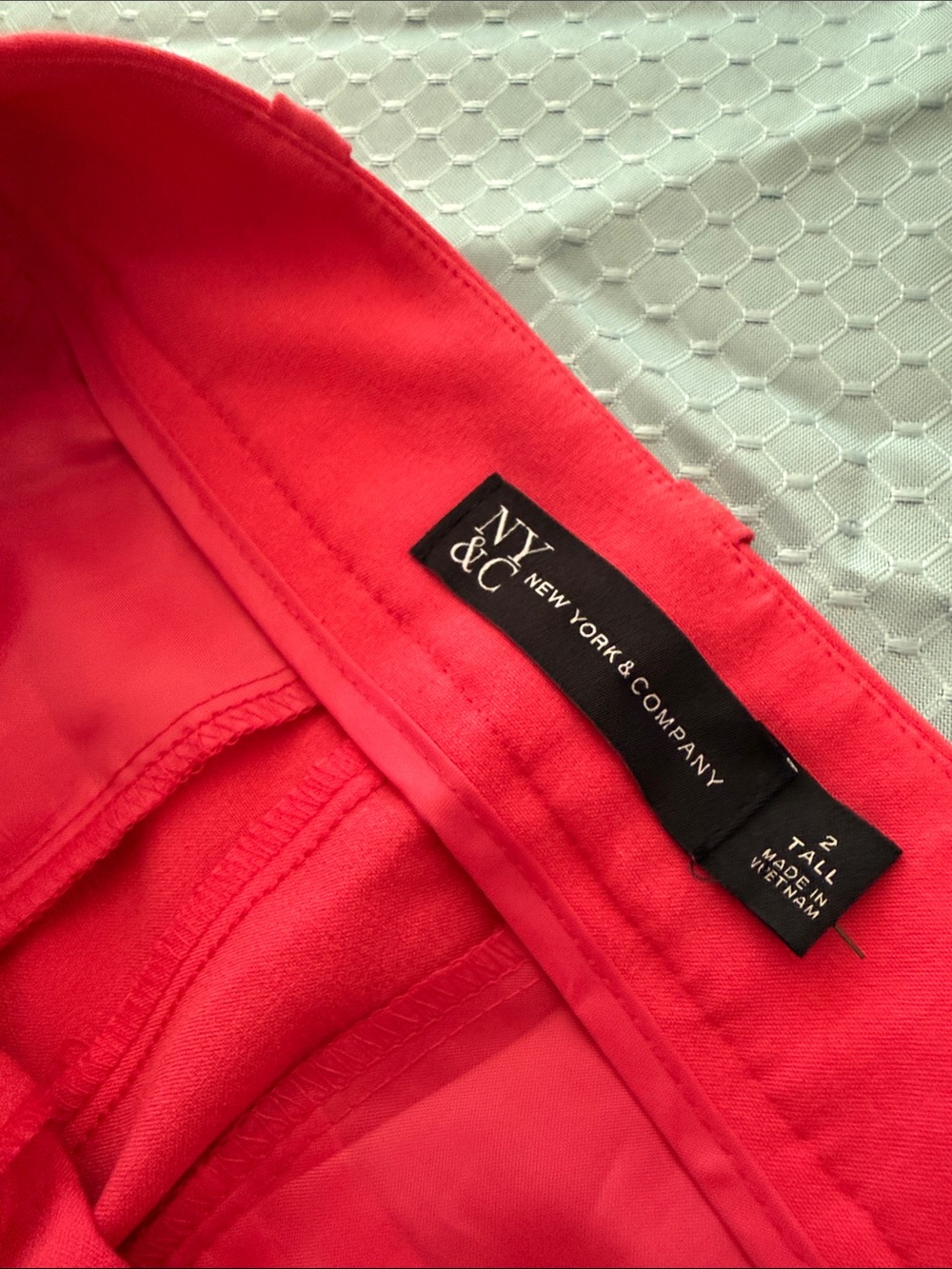 New York & Company Bright Pink Wide-Leg Women's Pants - Picture 6 of 6